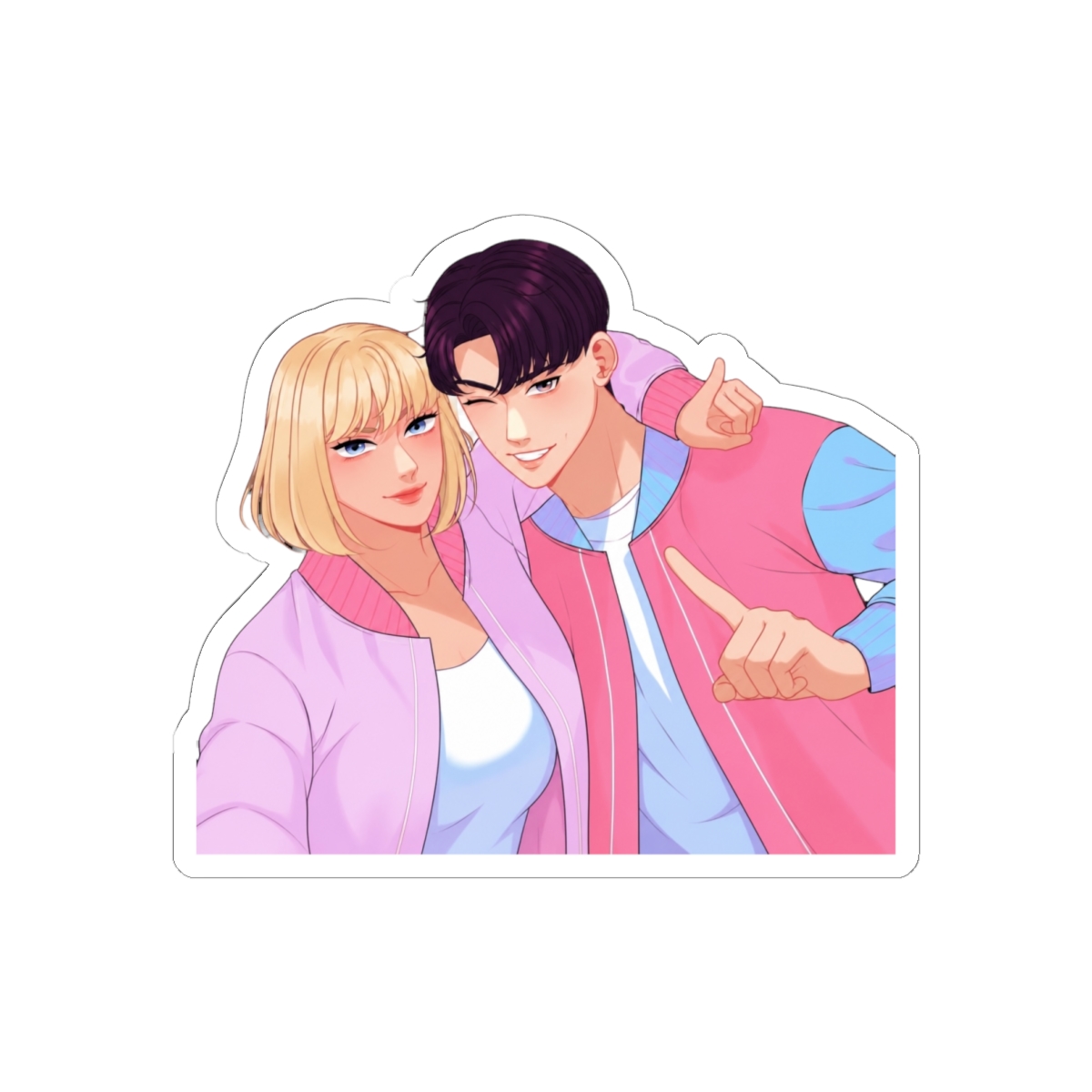 Kylie and Tristan Pastels | Match Made in Hell WEBTOON | Operation: True Love - alternate angle 2, merchandise